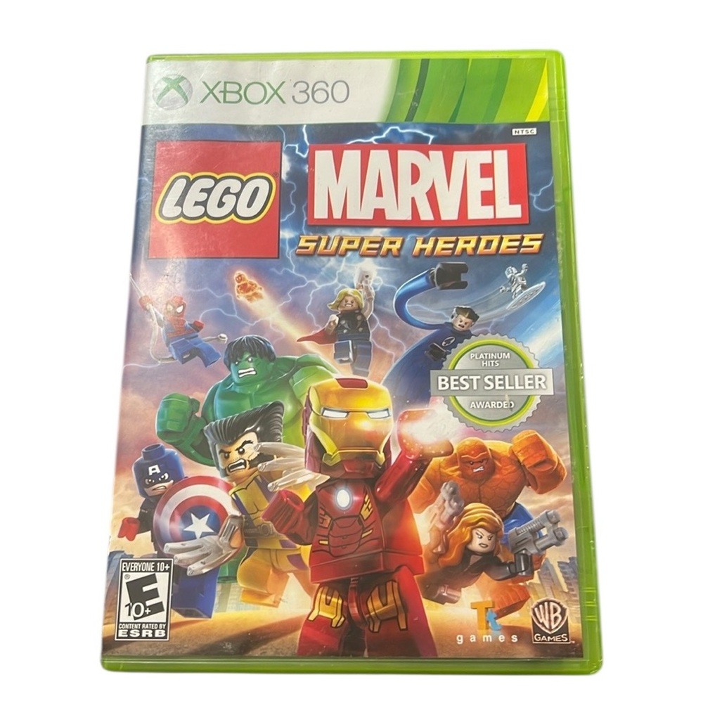 Xbox 360 Lego Marvel superheroes game